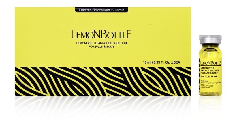 Lemon Bottle Ampoule Solution 5x10ml – Vetoplossende Ampullen voor Professioneel Gebruik